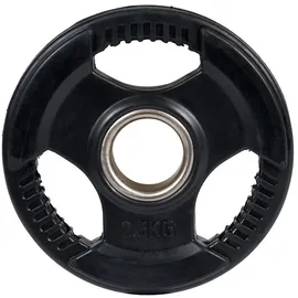 Sport-Thieme Hantelscheibe Wettkampf, gummiert, 50 mm, 2,5 kg