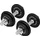 Bad Company Guss Kurzhantel-Set 20Kg (2x10) Hantelscheiben Hantelset