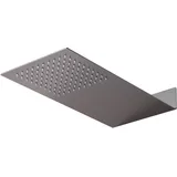Steinberg Wall Rain Regenpaneel mit 1 Strahlart - brushed gunmetal