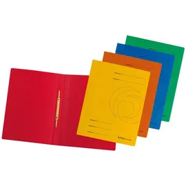 Herlitz Schnellhefter A4 Blau/Grün/Orange/Rot/Gelb 10 St.