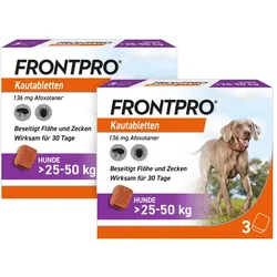 FRONTPRO HUND 136mg L >25-50 KG 2X3 St