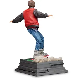 Iron Studios Back to The Future Marty McFly on Hoverboard -