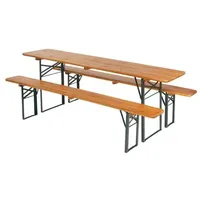 Dönges Festzeltgarnitur, Klapptisch, 220 x 50 x 72 cm