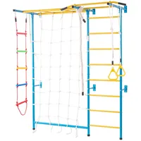 Vevor Klettergerüst für Kleinkinder 7-in-1 Mehrfarbig