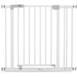 HAUCK Tür- und Treppenschutzgitter Open'n Stop 84-89 cm white inkl. Verlängerung 9 cm