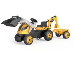 Smoby Spielzeug-Traktor, ab 3 Jahren, max. Belastung: 25 kg - grau | gelb