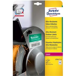 Avery Zweckform Ultra-Resistant Labels - Polyethylen (PE)