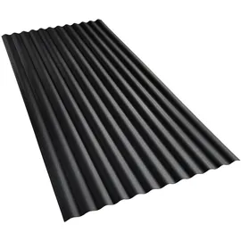 Gutta Wellplatte Guttanit+ 200 cm schwarz