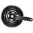 Shimano FC-T6010 10-f.,48/36/26Z,170mm,sw,2-teil, m.KSS