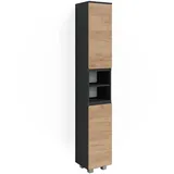 Vicco Badschrank J-Shape, 30 x 190 cm,