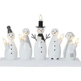 Star Trading 652-82 Fensterleuchter "Snowman"