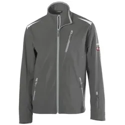 Softshell-Jacke 24, dunkel-grau/hell-grau, Größe S - grau - S