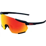 100% 100%, Unisex, Sportbrille, Racetrap 3.0 Sunglasses Orange Hiper Red), Multilayer Mirror/CAT3