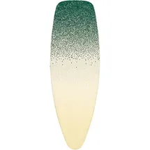 Brabantia - Bügelbrettbezug D mit 8 mm Schaumstoffpolsterung, Fairtrade-Baumwolle, Strapazierfähig und Leicht Anzubringen für Verbesserte Bügelleistung - New Dawn, 135 x 45 cm