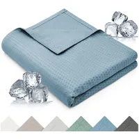 Blumtal Kühldecke 120x100 cm - Sommerdecke Bambus - Oeko-TEX