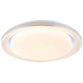 Paulmann LED Deckenleuchte Rainbow mit Regenbogeneffekt RGBW+ 2800lm 230V 38,5W dimmbar Chrom Weiß