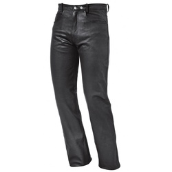 Held Cooper Damen Motorrad Lederhose, schwarz, Größe 38