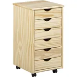 Interlink Rollcontainer, Nils natur B/h/t: ca. 35x65x40 cm)