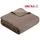 IBENA Doubleface Dublin 150 x 200 cm espresso/hellbraun