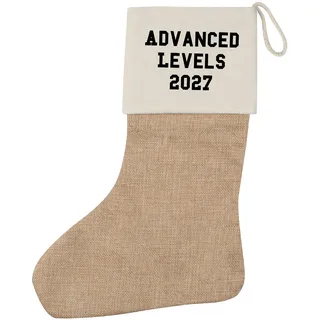 Weihnachtsstrumpf Advanced Levels 2027 Abschluss Großbritannien Geschenkidee Adv