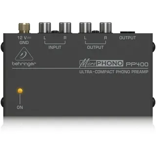 Behringer PP400 (Mittelklasse), Phono Vorverstärker Weiss