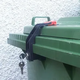 CTS Mülltonnenverriegelung 360 l Schwarz