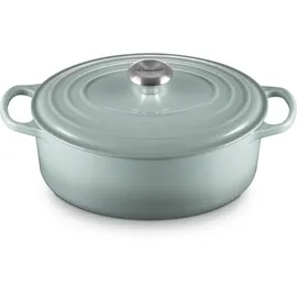 Le Creuset Signature Bräter 29 cm oval sea salt