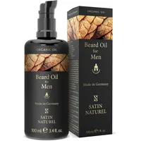 SatinNaturel Satin Naturel BIO Bartöl kaltgepresst - Bartöl Herren