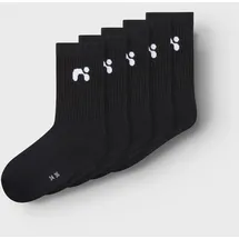 NAME IT NKNLARIS 5P SOCK NOOS Socken 5er Pack Schwarz 31-33