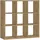 Bega Consult Raumteiler STYLE 112 x 38 x 112 cm Braun