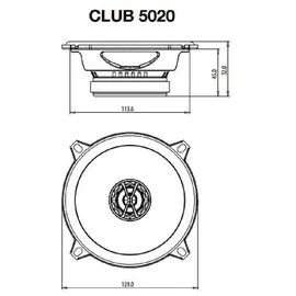 JBL Club 5020 2-Wege | 13cm Koax Lautsprecher