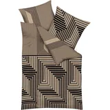 KAEPPEL Bettwäsche Escape gold 135x200 cm + 80x80 cm)