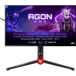 AOC AG274QS 27 Zoll QHD Gaming Monitor (1 ms Reaktionszeit