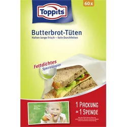 Toppits, Butterbrot Tüten 60Stück
