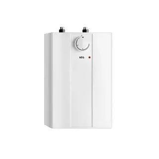 AEG HUZ 5 Basis Warmwasserspeicher 222162 Untertischmontage weiß, offen