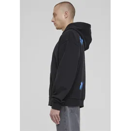 Upscale by Mister Tee Le Papillon Heavy Oversize Reißverschlusspullover Black XL