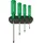 PB SWISS TOOLS Schraubendreher-Satz 4-teilig PZ im Wandhalter Classic
