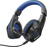Trust GXT 404B für PS4 und PS5 - Rana Kabelgebunden Gaming Headset, Schwarz, Blau,