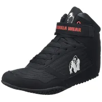 Gorilla Wear High Tops Black schwarz - Bodybuilding und Fitness Schuhe für Damen und Herren, EU 39