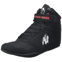 Gorilla Wear High Tops Black schwarz - Bodybuilding und Fitness Schuhe für Damen und Herren, EU 39