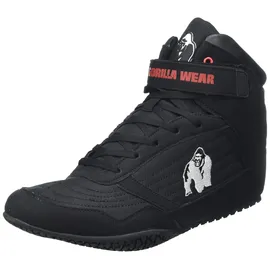 Gorilla Wear High Tops Black schwarz - Bodybuilding und Fitness Schuhe für Damen und Herren, EU 39