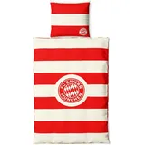 FC Bayern München Bettwäsche Übergröße Rot/Weiß 2023 Fußballfan