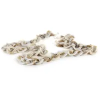 Brillenkette Big Cell-Marmor