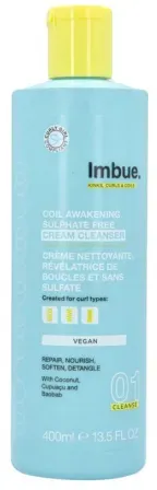 Imbue Coil Awakening Sulfatfreie Reinigungscreme 400ml