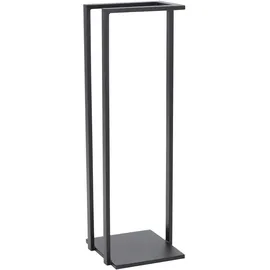 Magnus Kaminholzregal R136B Holz und Stahl 40 x 25 x 120 cm 1 Stück Schwarz