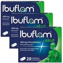 Ibuflam Akut Filmtabletten Set 3X20 St