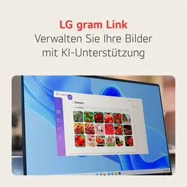 LG gram 17" 2024 Ultra 5 125H 8 GB RAM 512 GB SSD Grau 17Z90S-G.AR56G