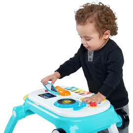 Baby Einstein Baby Einstein, Musical Mix ‘N Roll 4-in-1 Baby Lauflernhilfe & Spieltisch, Entdecken Musik, Farben & Tiere, Lauflernwagen mit Spielstation, Elektronische Spielzeug, Kinder ab 6 Monaten