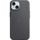 Apple Feingewebe Case mit MagSafe Backcover, Apple, iPhone 15 schwarz