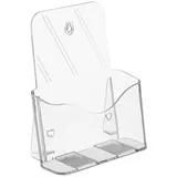 Relaxdays Flyer Aufsteller DIN A5 Transparent